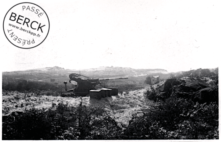 Position de la FLAK dans les dunes (1)