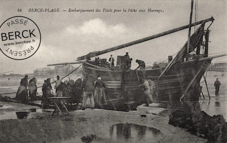 48 - Embarquement des Filets pour la Pêche aux Harengs